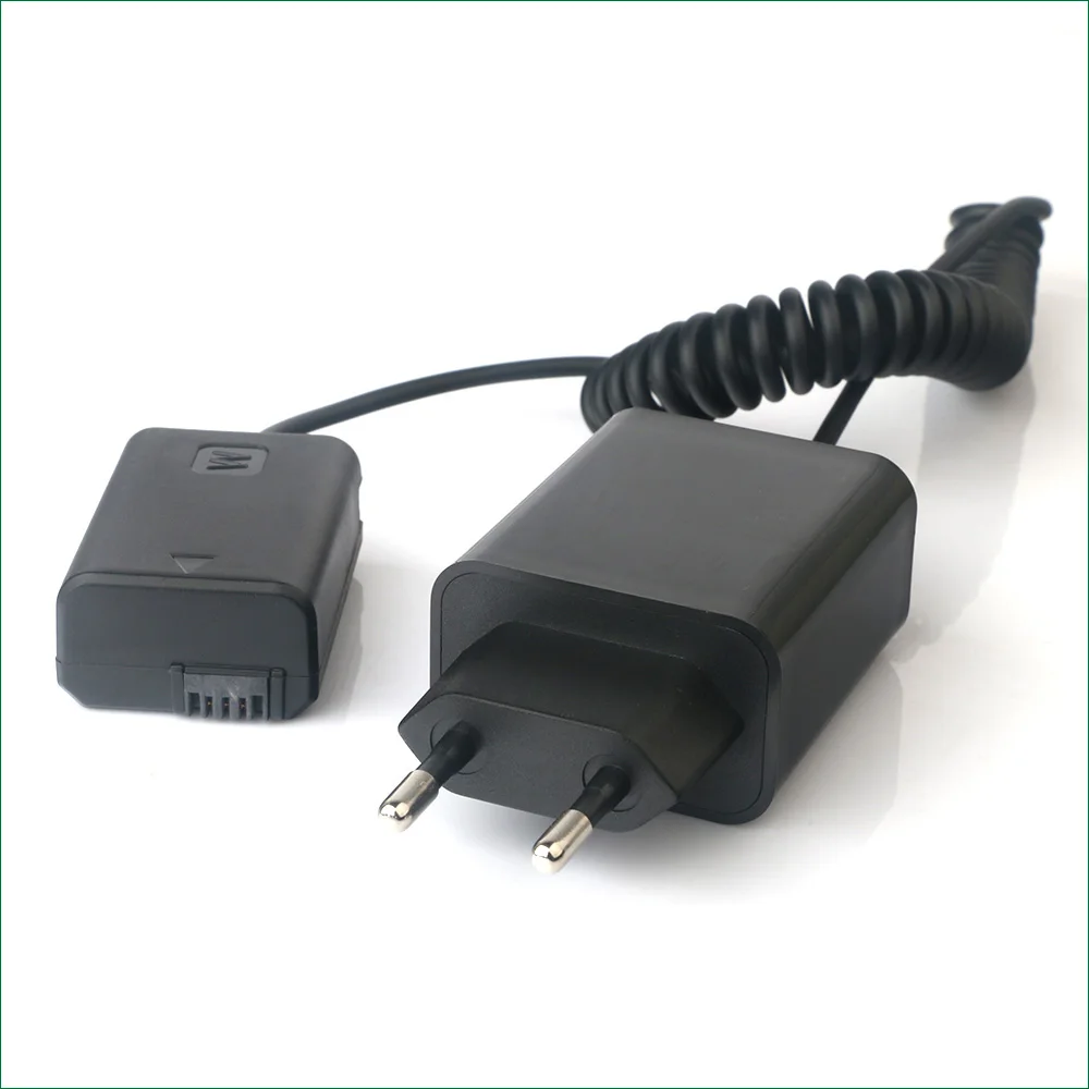 AC-PW20 Соединитель постоянного тока NP-FW50 Кабель-пустышка USB-C Type-C для камер Sony ILCE-7R