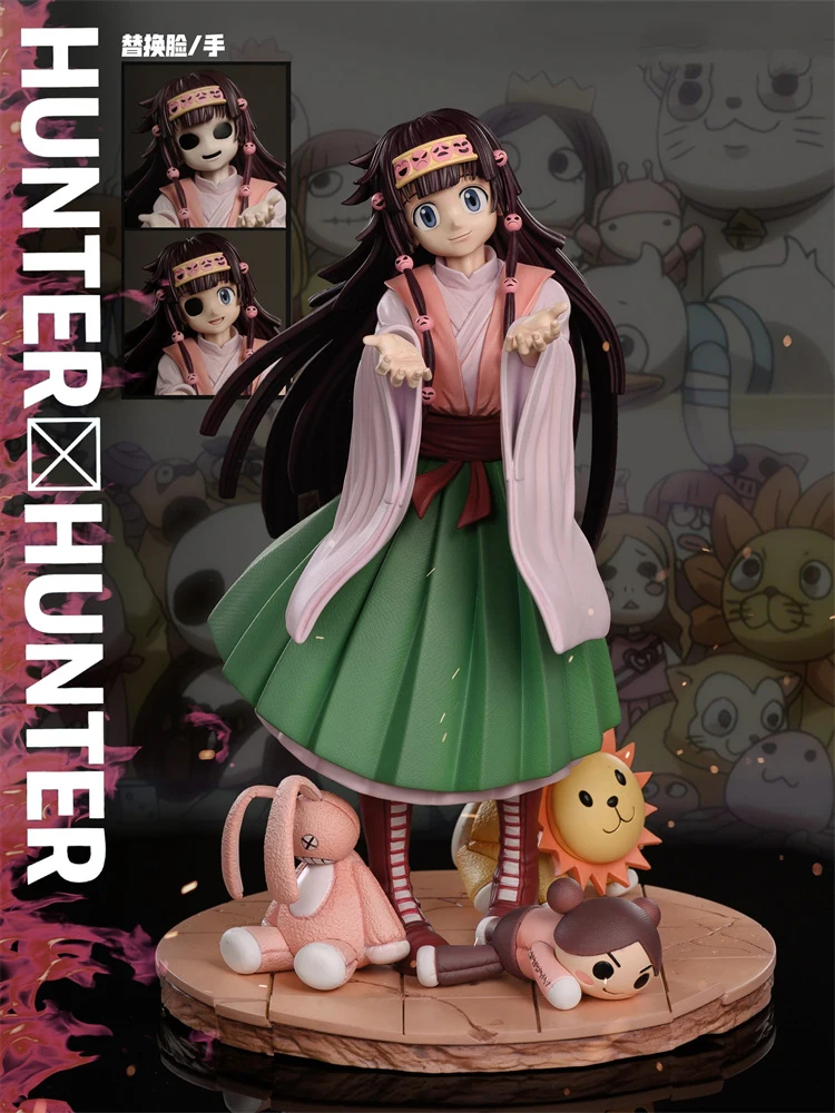 Охотник x Hunter Alluka Zoldyck Gon Freecss & Killua Аниме ПВХ экшн-фигурка игрушка GK игра Статуя