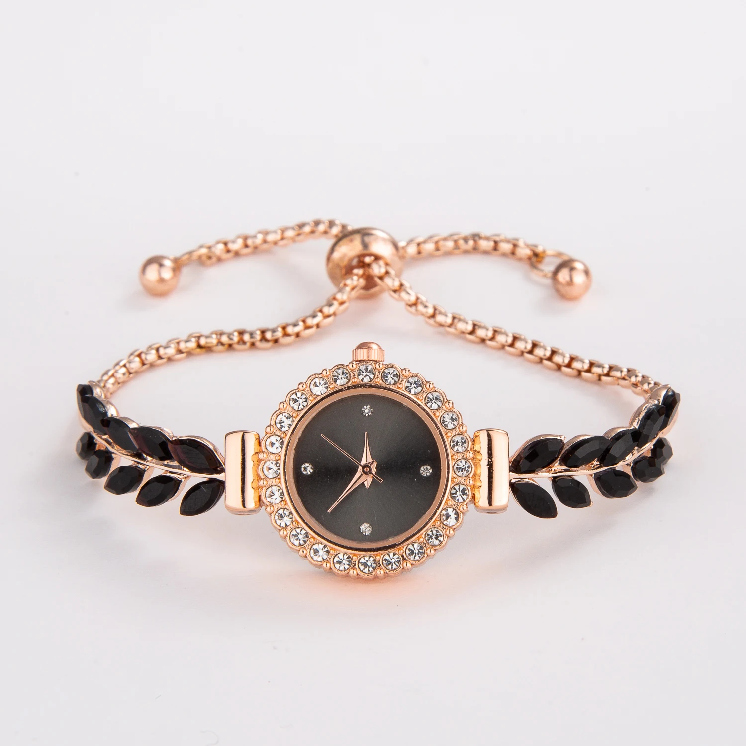 2023 New Cute Wings Bracelet  Watch for Women Diamond Crystal Stainless Steel Watches for Womens Fashion Quartz Wristwatches