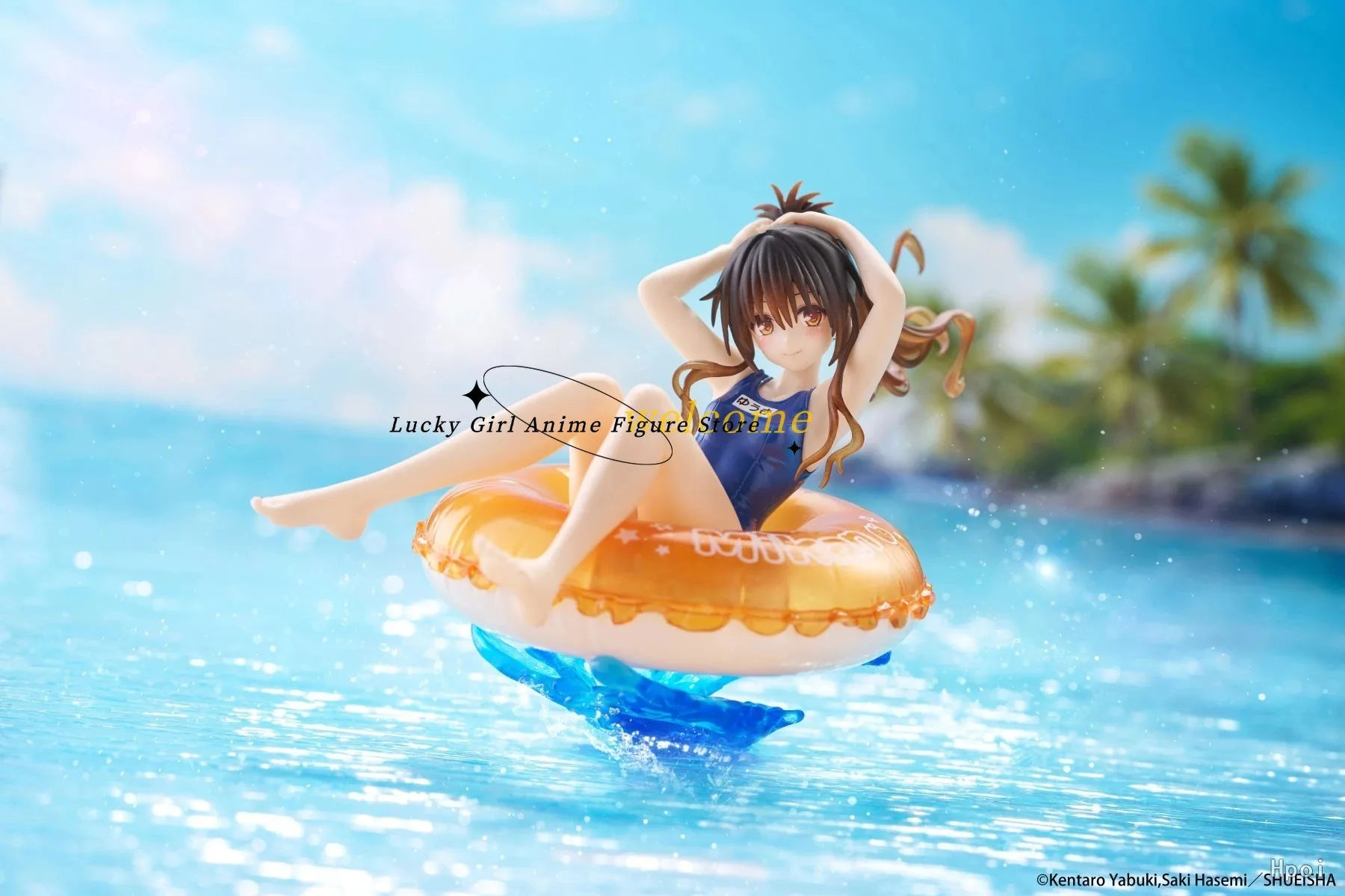 Фото В наличии: Оригинальные фигурки TAiTO To LOVE DARKNESS Aqua Float Girls Momo Belia Deviluke, Yuuki Mikan, Konjiki No Yami. Аниме, кавайные. №5