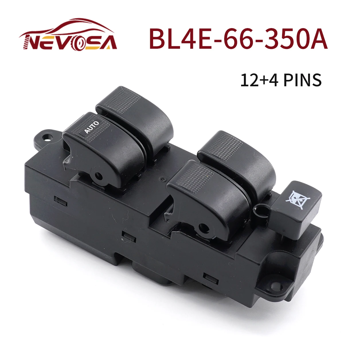

BL4E-66-350A For Mazda 6 2003-2006 Left Car Auto Electric Power Window Switch BL4E66350A BL4E-66-350AL2 BL4E66350AL2 12+4 Pins