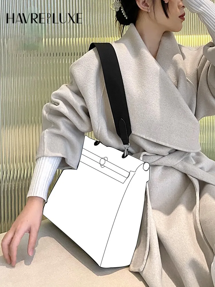 Herbag Wide Shoulder Strap Transformation Diy Replacement Crossbody Armpit Canvas Short Strap Single Buy Hardware Accessories