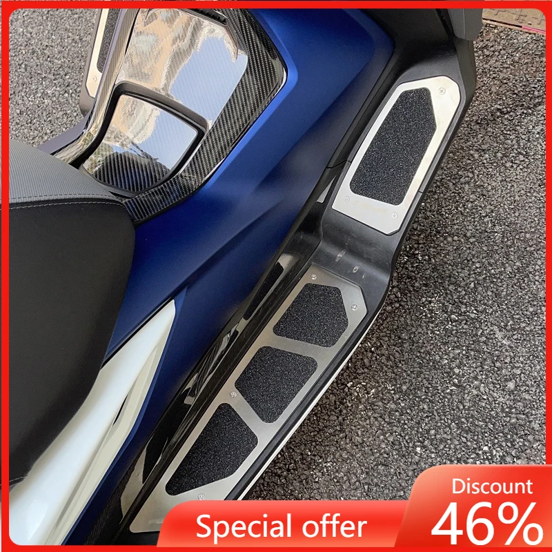 

Для Honda Forza 350 NSS350 2021 2020 Подножка для мотоцикла подножка из нержавеющей стали подножки Педальная пластина аксессуары для ЧПУ