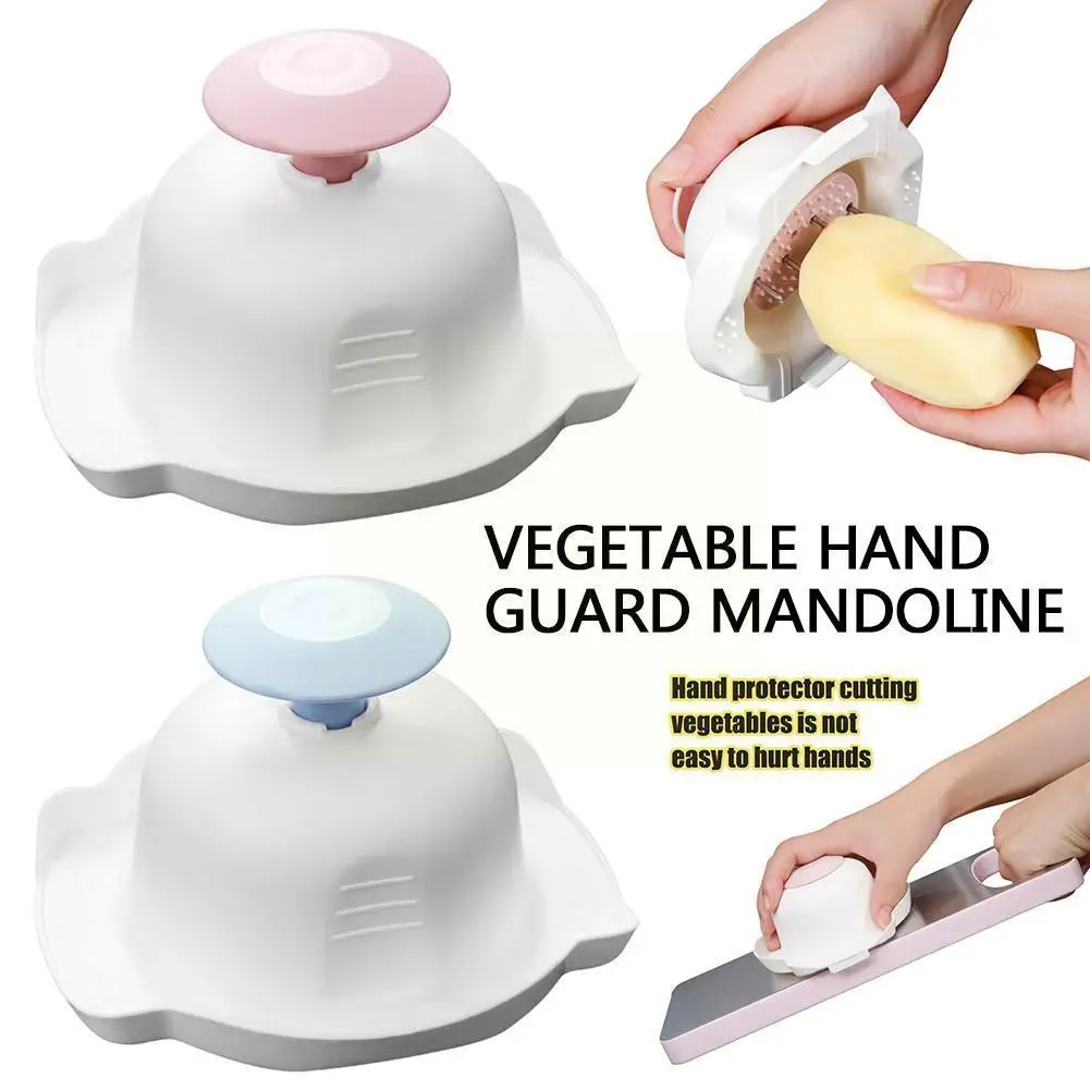 

Kitchen Finger Holder Slicer Guard Food Cutting For Hand Protector Grater Vegetable Safety Slicing Guards Chopping Kitchen U9w6