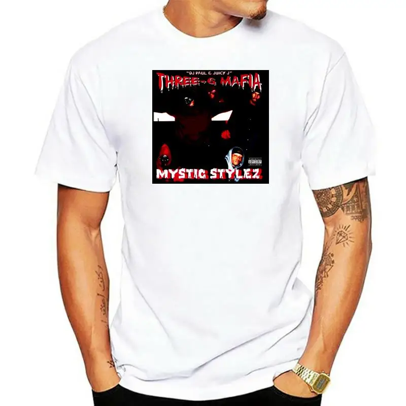

Тройная-6 футболка мафии Тройная 6 мафия Мистик стилес футболка