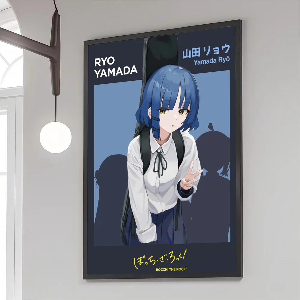 

Постер-наклейка BOCCHI THE ROCK в ретро-стиле