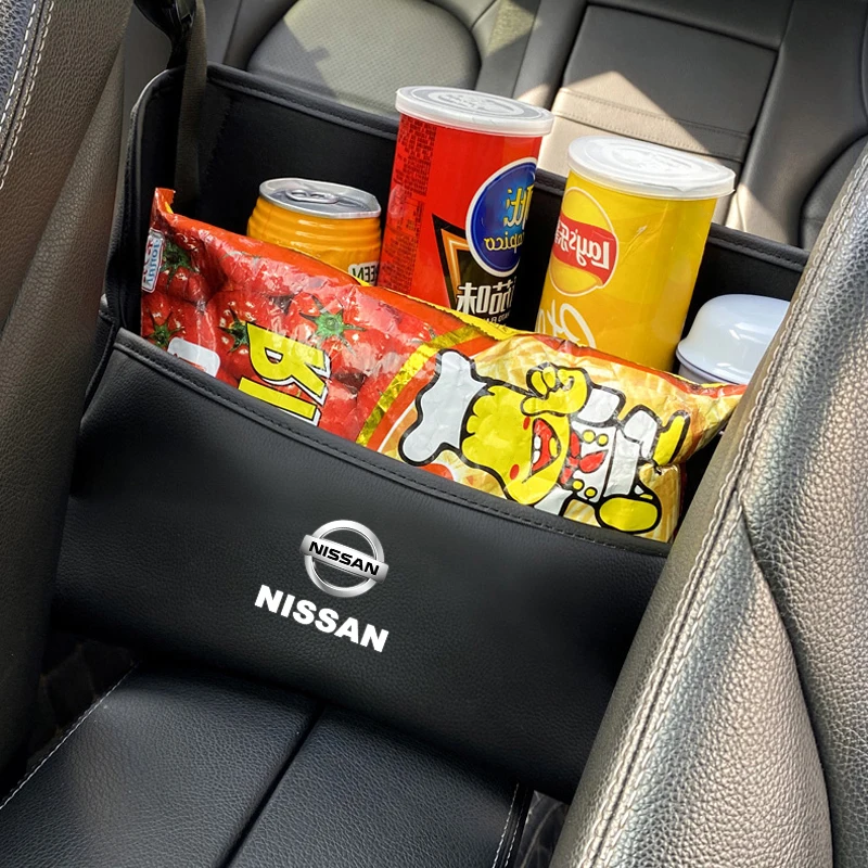 

New Car Seat Storage Bag Large Capacity Fashionable Durable Convenient Storage Items Suitable For Nissan Qashqai j10,11 X Trail