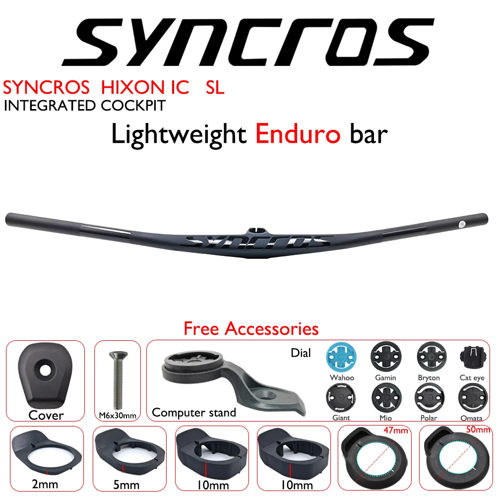 Выносной руль SYNC HIXON IC SL с верхней маркировкой подходит для дорожного руля