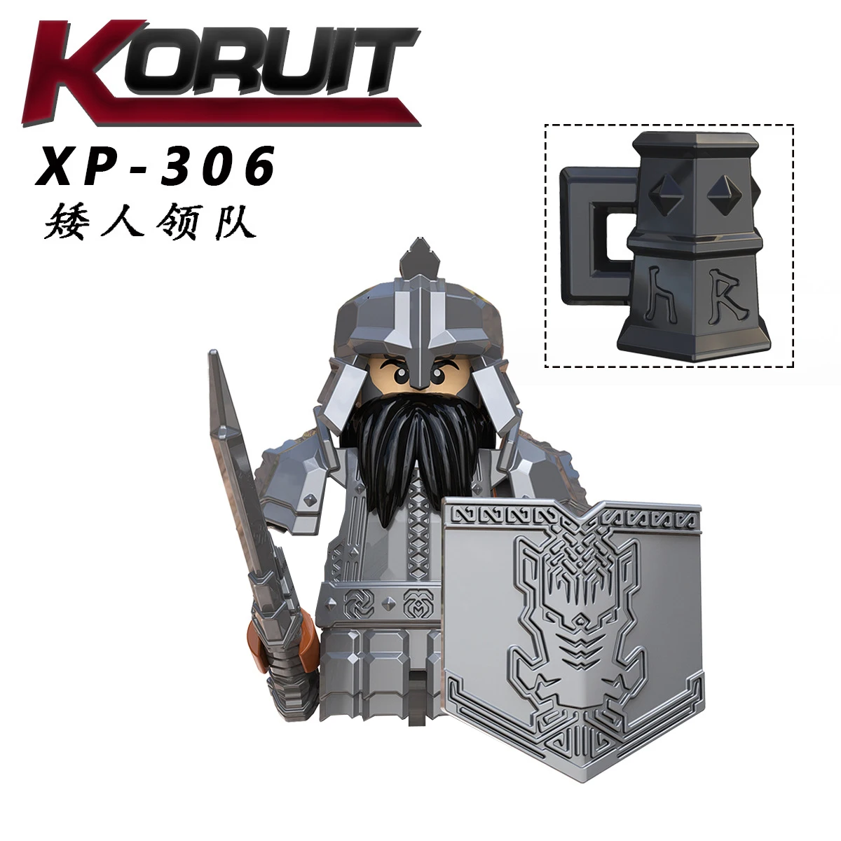 

KT1040 Lord Rings blocks Uruk-hai Elves Army mini action toy figures