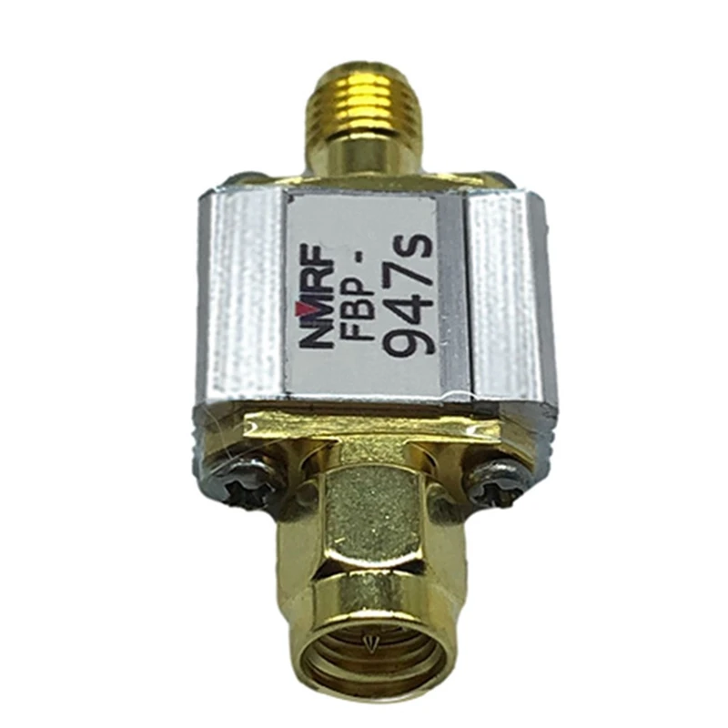 

FBP-947S (935-960)Mhz SAW Bandpass Filter 25Mhz Bandwidth SMA Interface