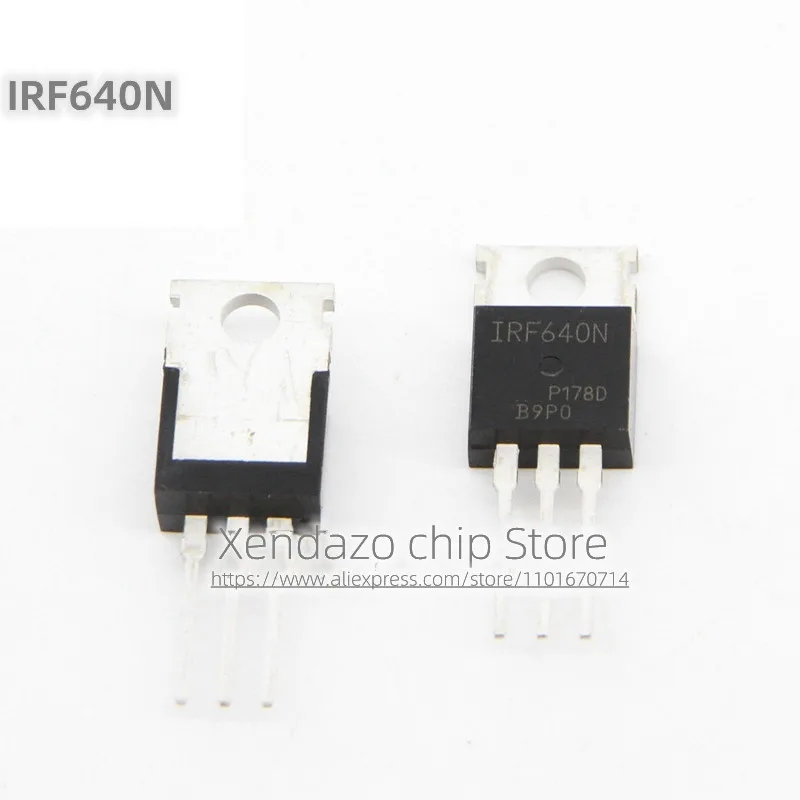 10 шт./лот IRF640NPBF IRF640N 640N TO-220 упаковка 200V 18A N-Channel MOS tube