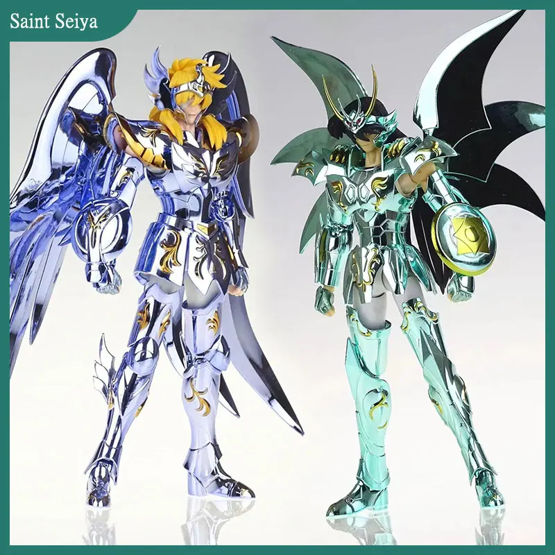 Saint Seiya Myth Cloth Hyoga Cygnus God V4 Dragon Shiryu V4 Action Figurine Zodiac Collectible Moveable Model