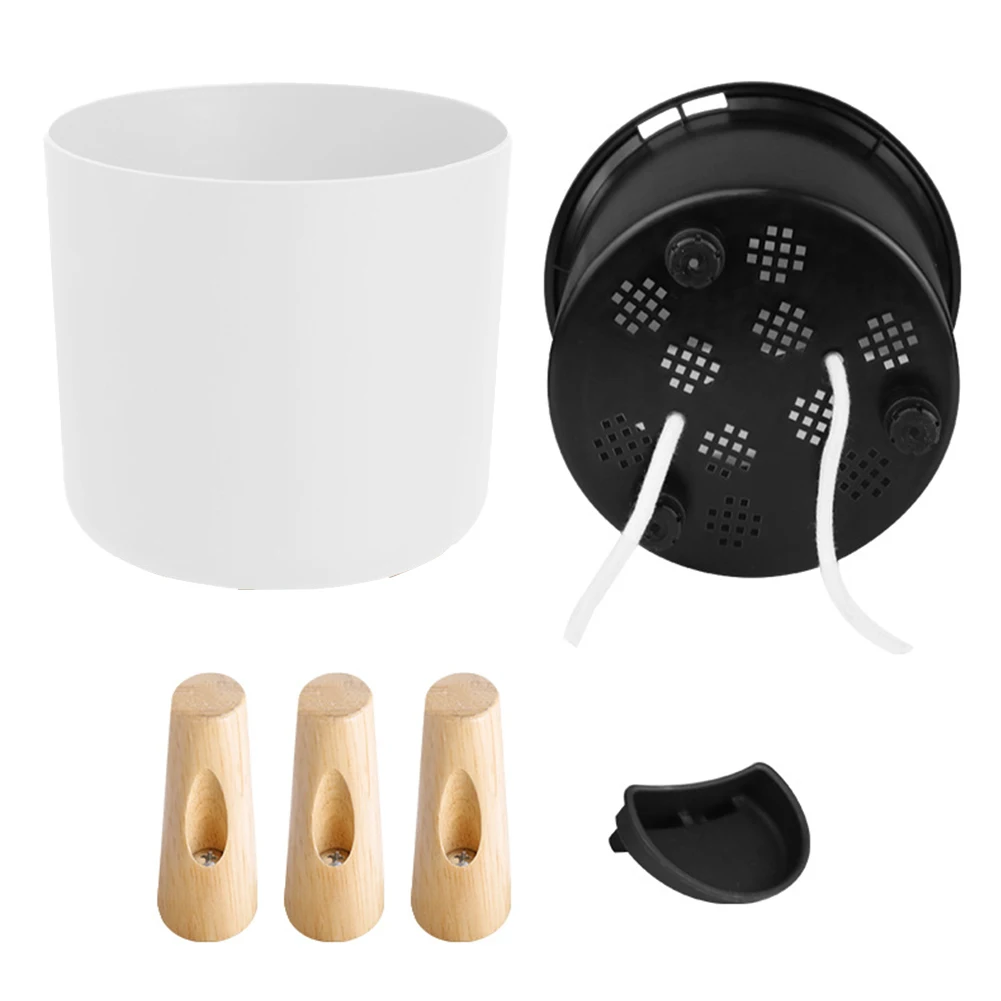 

HOUSEEN Самополивающийся круглый пластиковый цветочный горшок