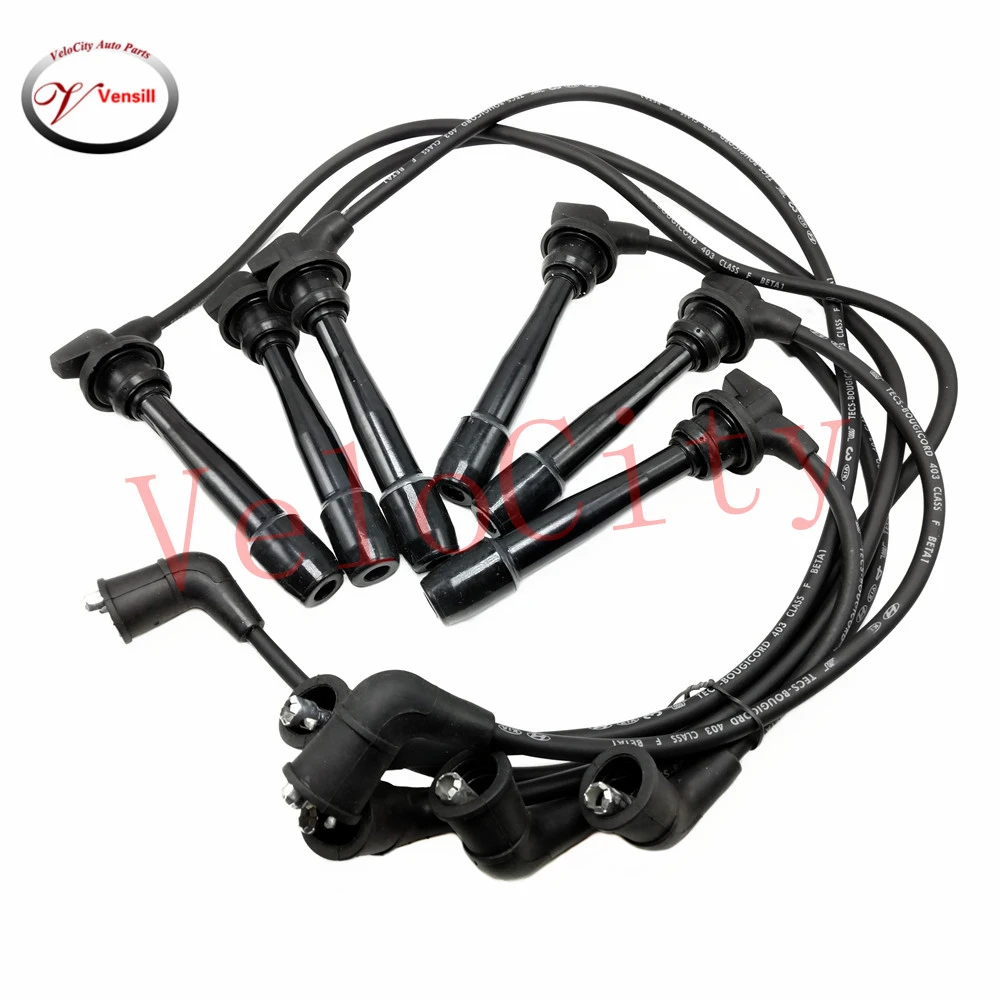 Комплект проводов для свечей зажигания, 27501-37A00, 27501-37B00, для Hyundai, Санта-Fe, Sonata, Kia Optima, 2,5 л