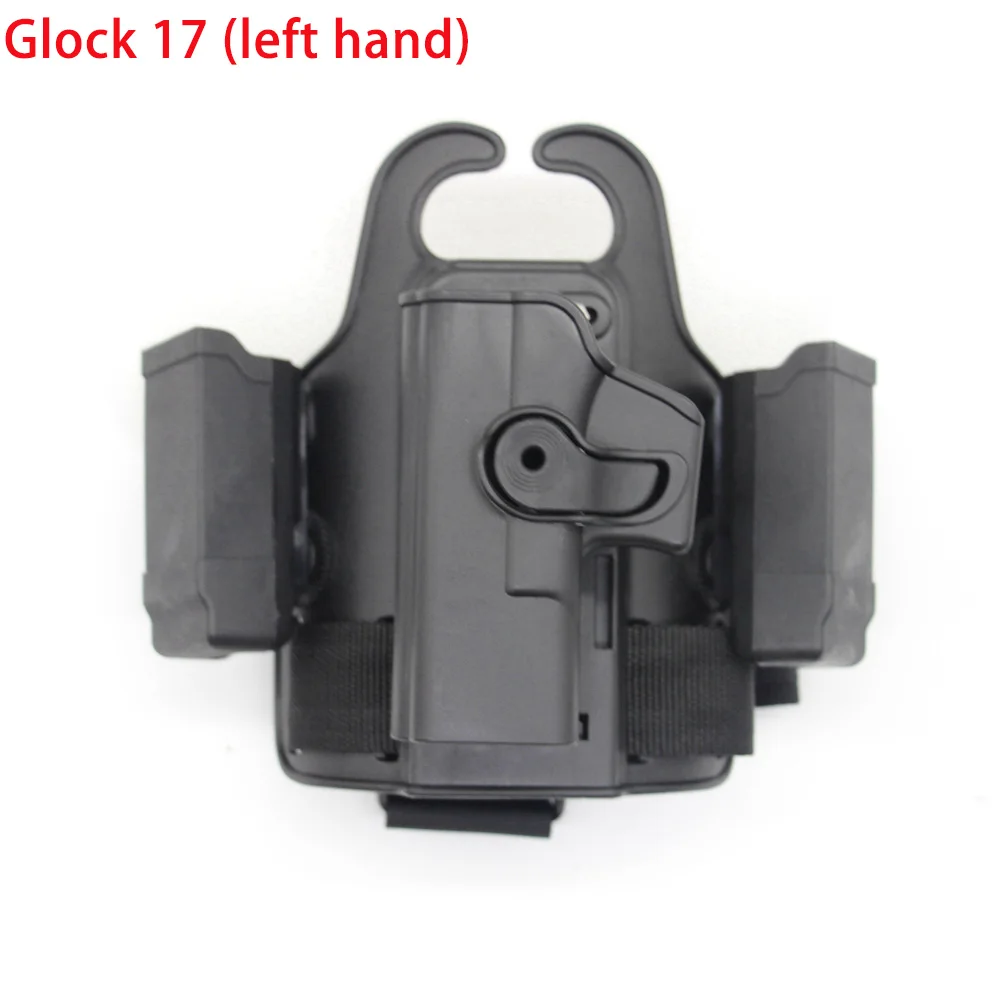 Тактическая кобура Glock 17 Beretta M9 Colt 1911 двойная сумка для магазина 9 мм одинарная