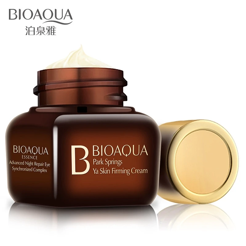 BIOAQUA Skin Firming Skin Tightening Anti Puffiness Wrinkles Anti Black Circle Moisturizing Night Repair Eye Cream 20g
