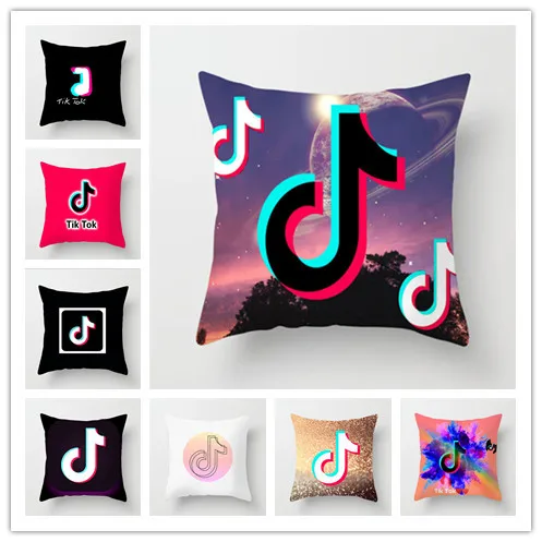 

Чехол для подушки с изображением Фонетических Символов, черная наволочка с изображением популярных видео, забавное украшение для гостиной,...