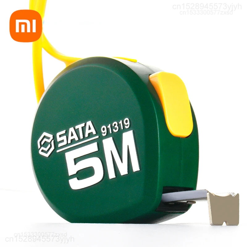 

Xiaomi Sata Tape Measure 5m High Precision Steel Tape Ruler 3m Cute Drop-Shaped Box Ruler High Precision Steel Tape Measure Tool