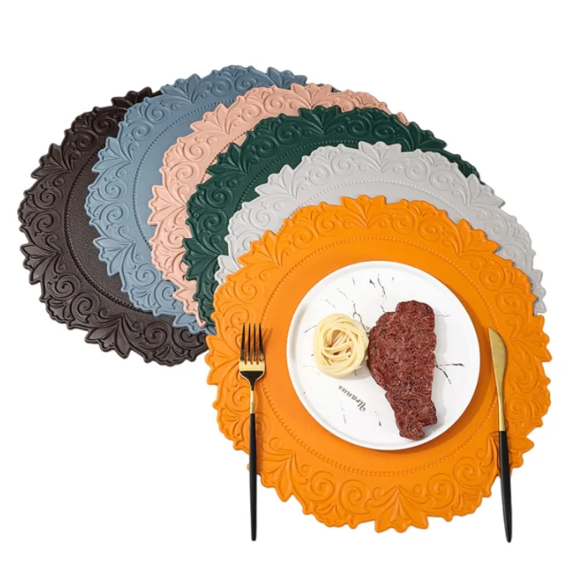 1/2/6 Упаковок Круглые Термостойкие Нескользящие Коврики Для Стола