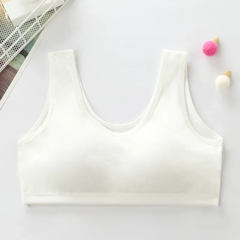 Женский бюстгальтер для студентов-подростков легкое хлопковое нижнее белье