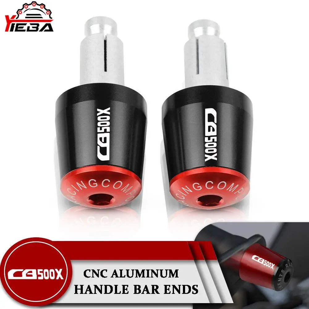 

Motorcycle 7/8" 22mm Handlebar Grips End Handle Bar Cap Ends Plug For Honda CB500X CB 500 X 2013-2022 2021 2020 2019 2018 2017