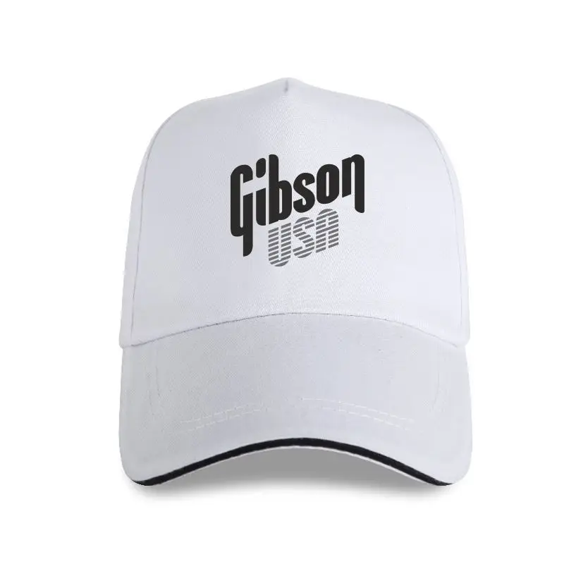

Gibson Usa Guitar Rock Baseball cap 100% Heavy Cotton Excellent Quality cotton top male xmas gift
