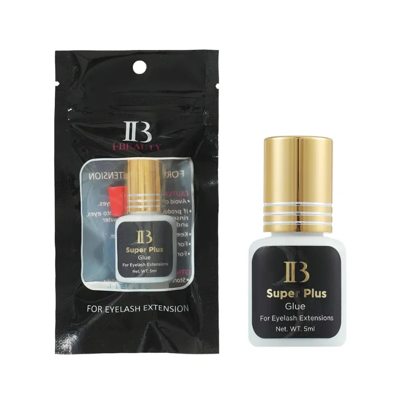 

3/5Bottles IB Super Plus Glue For Eyelash Extensions Original Korea 5ml Eyelashes Glue Eyelash Strong Adhesive Makeup Tools