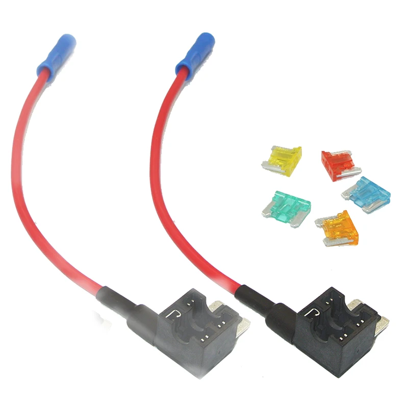 

Add A Circuit Fuse Tap Piggy-Back MICRO Fuse Holder APS ATT mini LOW PROFILE 12v 2 шт./лот