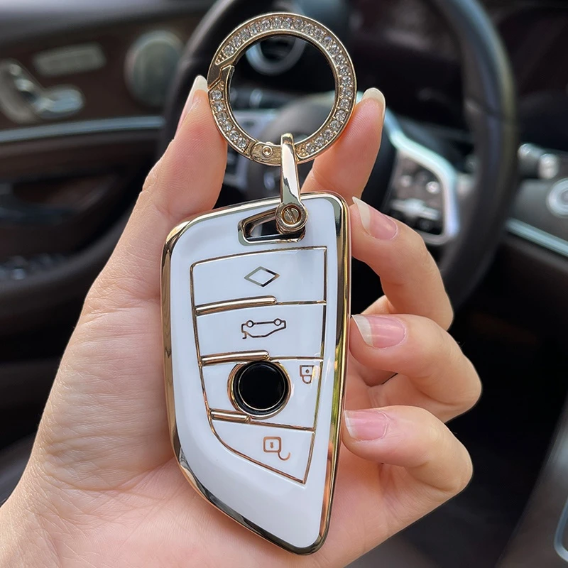 

Car Key Case Cover For BMW X1-X6 1-6 Series F11 E36 E39 E46 E60 E70 E87 E90 E91 E92 M Series 1-6 G30 G20 I3 IX3 Z4 I4 320i 440i