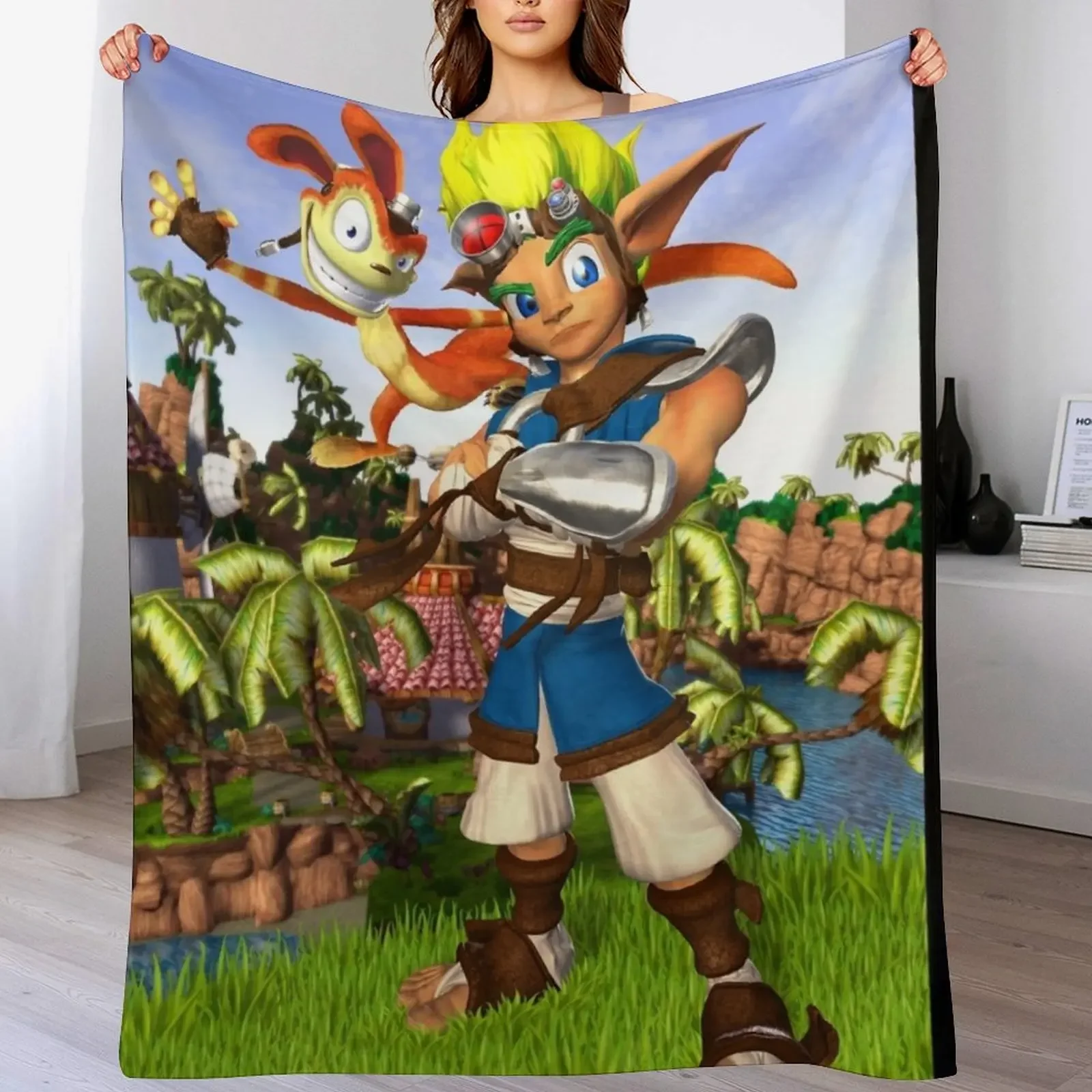 Детское флисовое одеяло Jak and Daxter: The Precursor Legacy 2