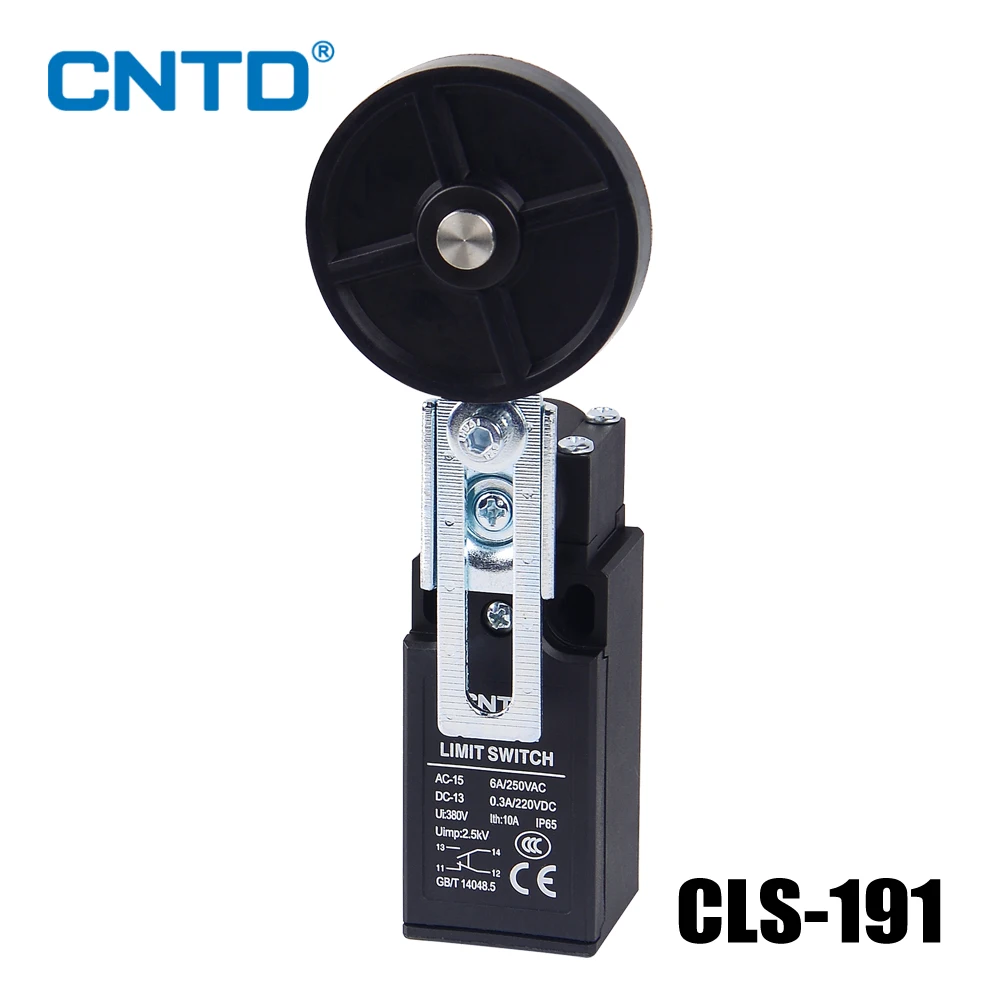 

CNTD CLS Series Travel Limit Switch 1NO1NC 10A 250V Ip65 CLS-191