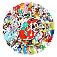103050pcs game cuphead graffiti stickers for kids toys luggage laptop ipad skateboard journal gift guitar stickers wholesale