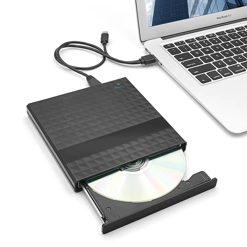

USB 3.0 Slim External DVD RW CD Writer Drive Burner Reader Player Optical Drives for Laptop PC Dvd Burner Dvd Portatil