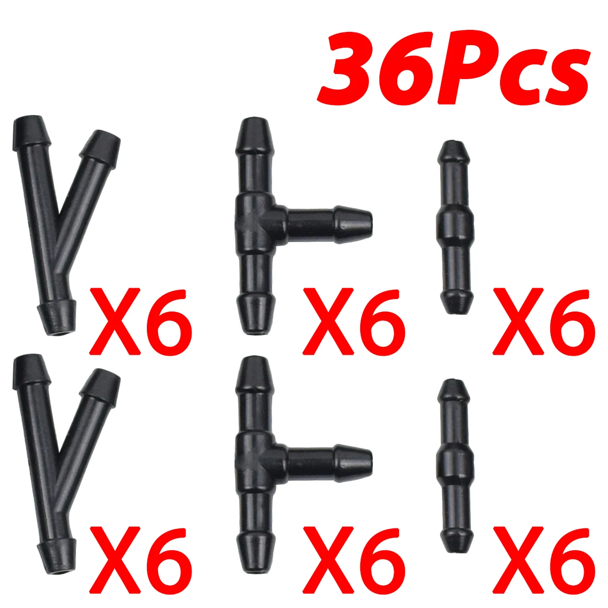 

18/36 шт., Y-образная втулка для омывателя лобового стекла