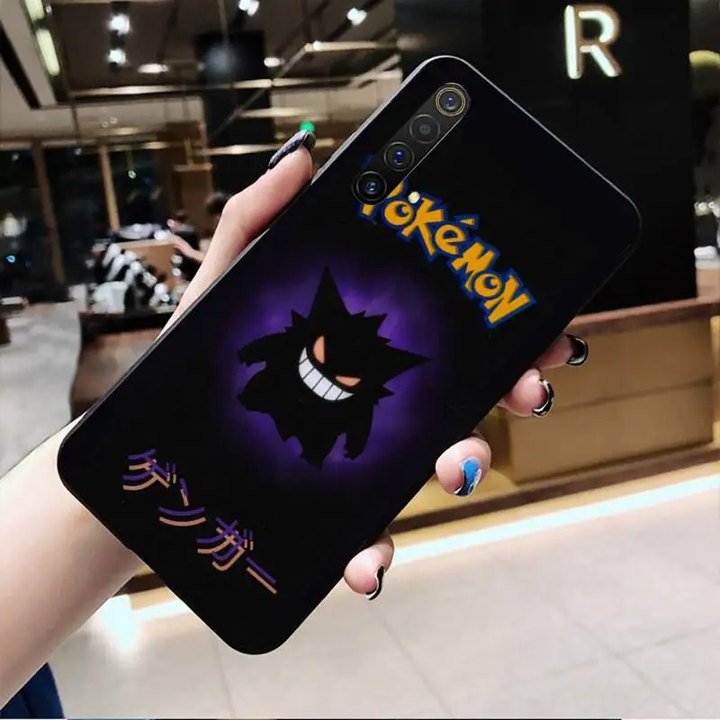 Pokemon Gengar Phone Case For OPPO Realme 6 Pro C3 5 Pro C2 RENO2-Z A11X XT
