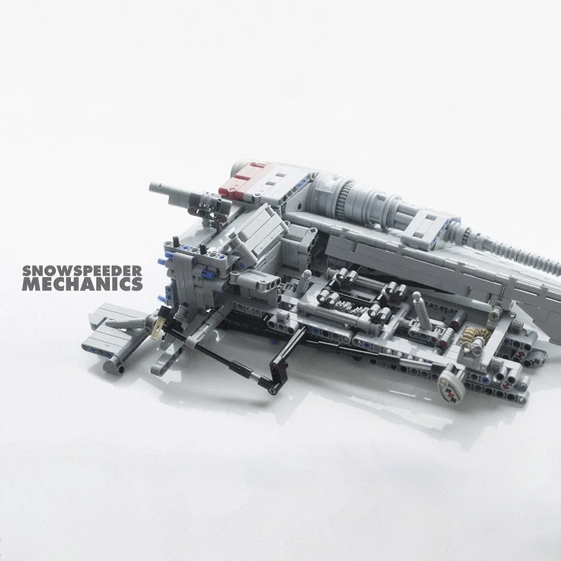 2191 деталь MOC Star Battle Rebel Snowspeeder, модель из строительных блоков, рождественские подарки, архитектурное искусство, рукоделие, сборка своими руками, 3D-креатив. (art.: 3920dcdc73b47) - 3920dcdc73b47