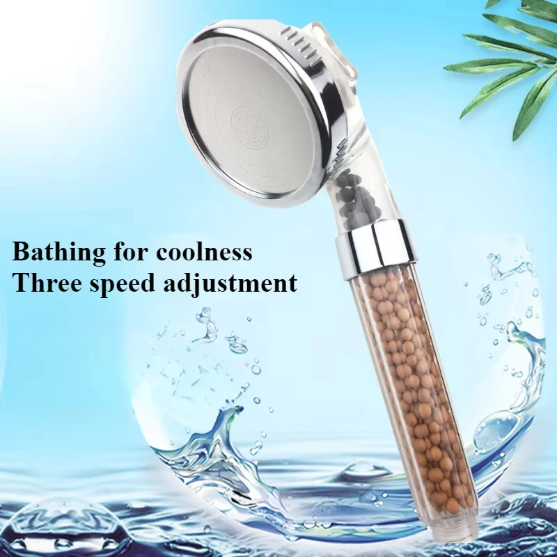 

Водосберегающая Насадка Для Душа С Отрицательными Ионами, Спа-спрей, Насадка Для Дождя Высокого Давления Для Ванной Комнаты