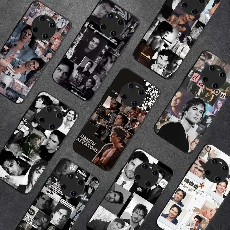 

The Vampire Diaries Damon Phone Case for Huawei Y 6 9 7 5 8s prime 2019 2018 enjoy 7 plus