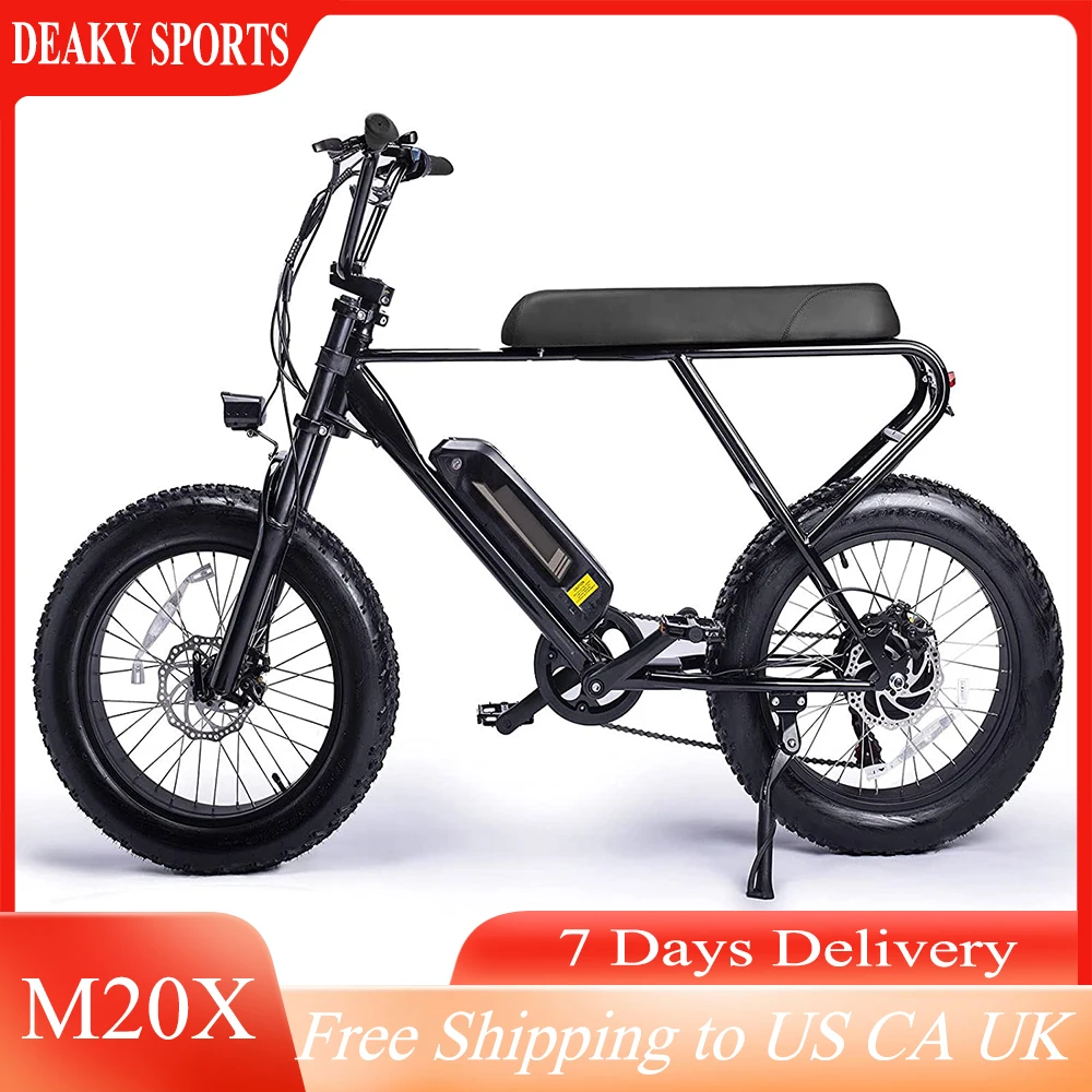 

Электрический велосипед для взрослых, 20 дюймов, 500 Вт, 48 В, 32 км/ч