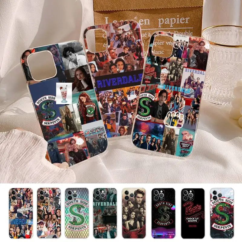 

Riverdale TV Show pops Phone Case Silicone Soft for iphone 14 13 12 11 Pro Mini XS MAX 8 7 6 Plus X XS XR Cover