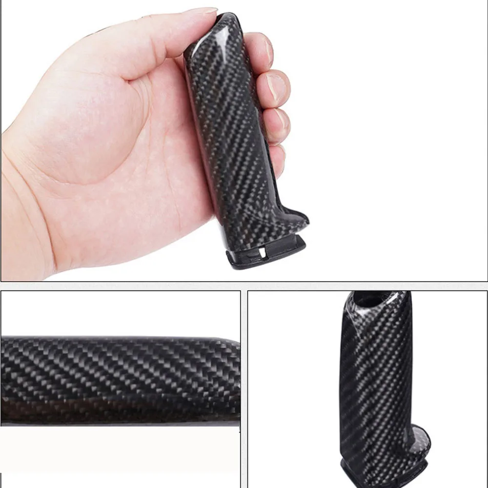 Универсальные ручки для ручного тормоза из углеродного волокна BMW E46 E90 E92 E60 E39 F30 F34