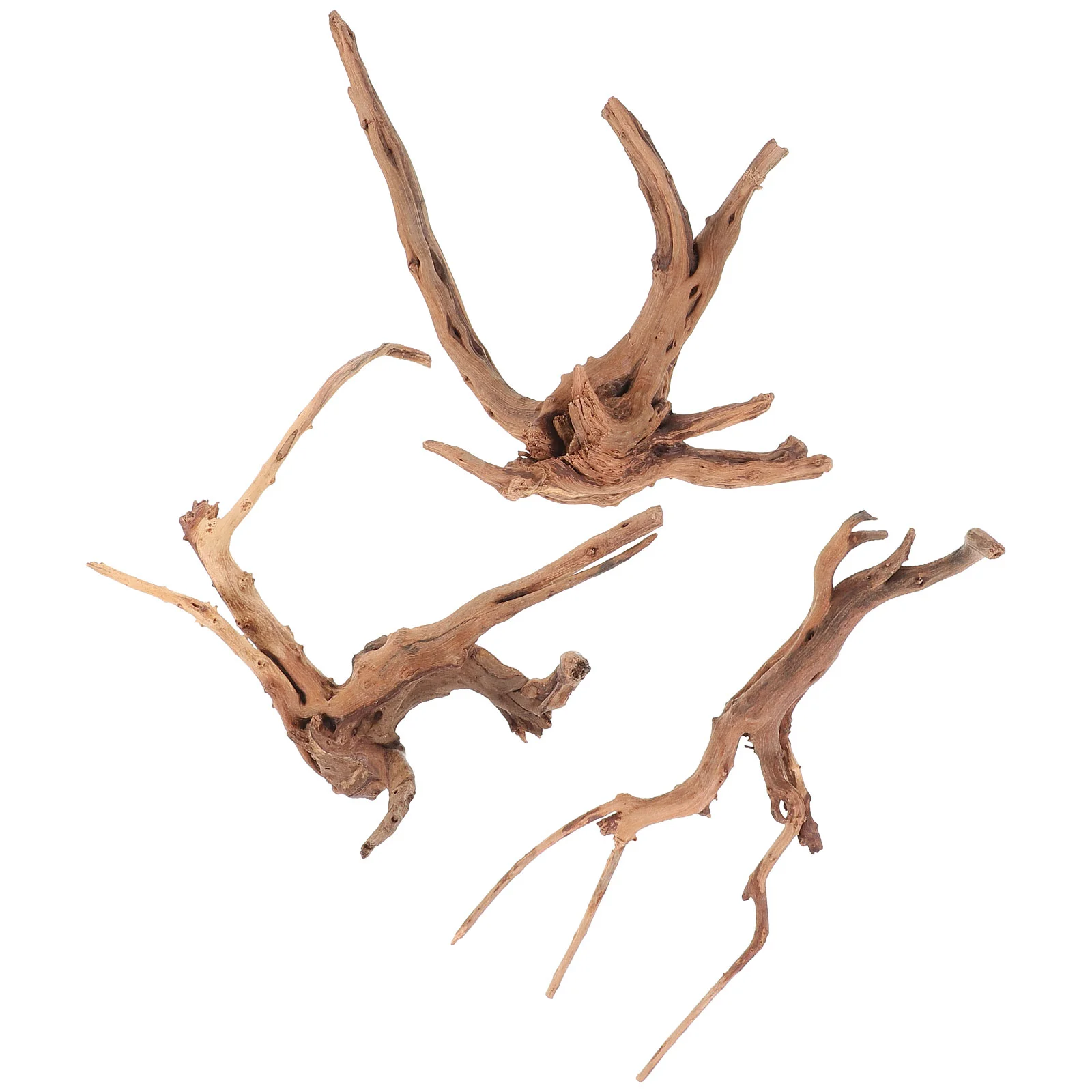 

Aquarium Substrate Landscaping Sunken Wood Reptile Terrariums Stump Ornament Accessories