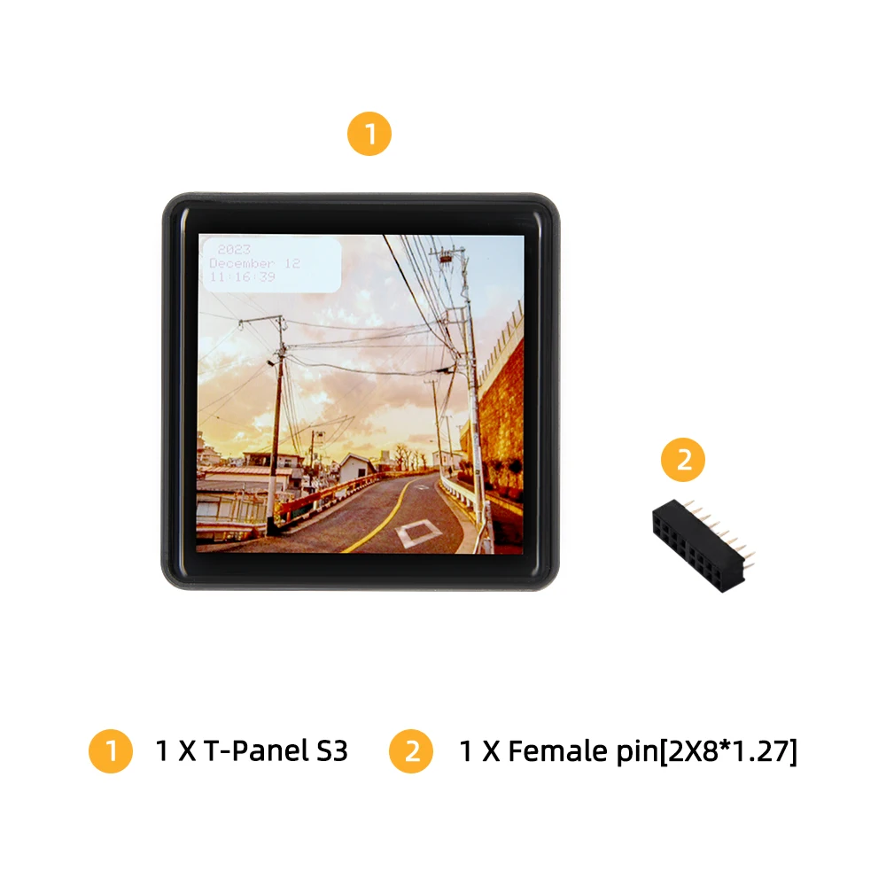 LILYGO®T-Panel-S3 ESP32-H2 дисплей 4 0 дюйма ЖК-экран RS485 релейный модуль с поддержкой Wi-Fi Bluetooth