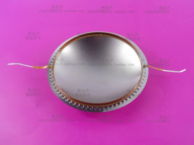 Фото GHXAMP KSV Kapton 99.2 мм, титановая диафрагма для высокочастотного динамика – плоская алюминиевая / алюминиевая проволока с медным покрытием, 8 Ом, 1 шт. №4