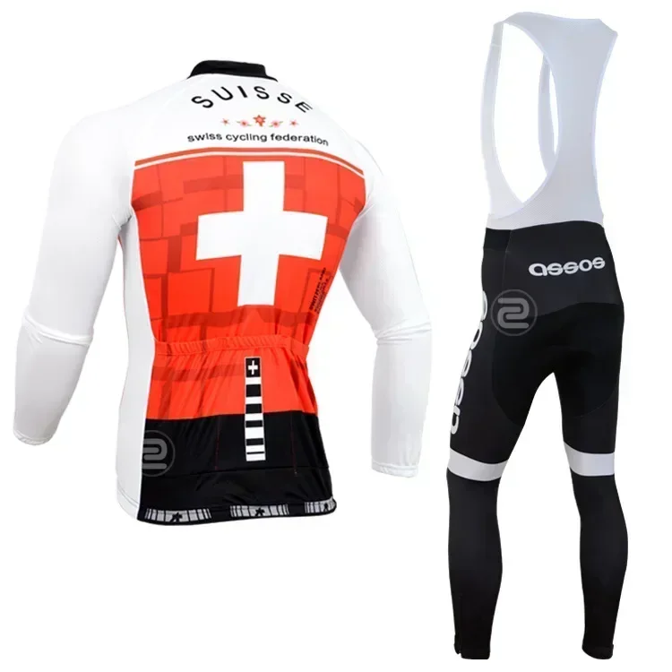 Новый стиль велосипедный трикотаж с длинными рукавами брюки-комбинезон