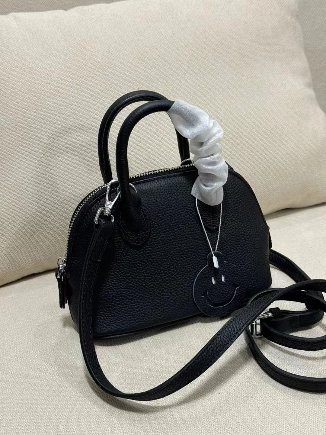 Женская Повседневная сумка Fenggejiwo черный кошелек для телефона из натуральной