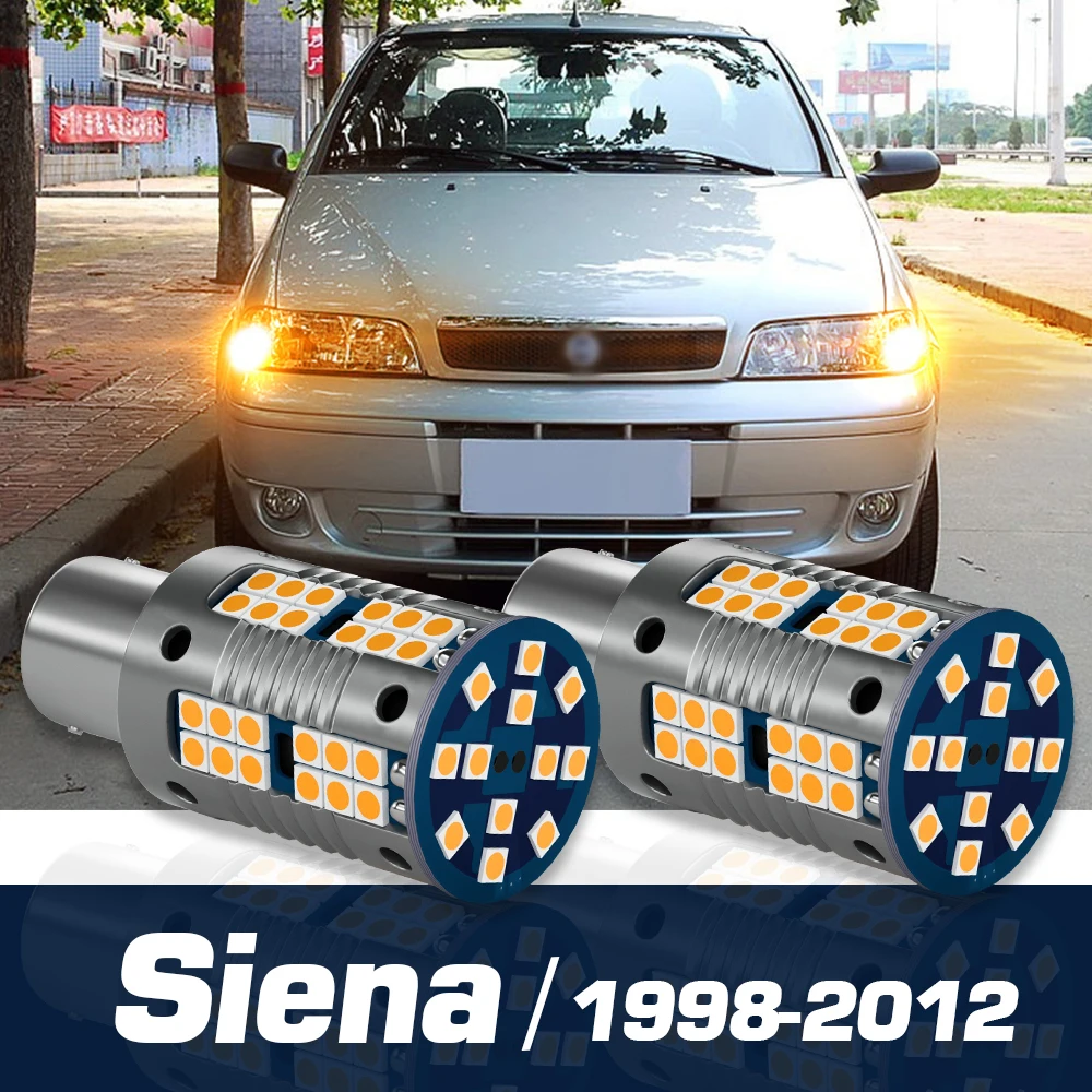 

2pcs LED Turn Signal Light Canbus Accessories For Fiat Siena 1998-2012 2002 2003 2004 2005 2006 2007 2008 2009 2010 2011