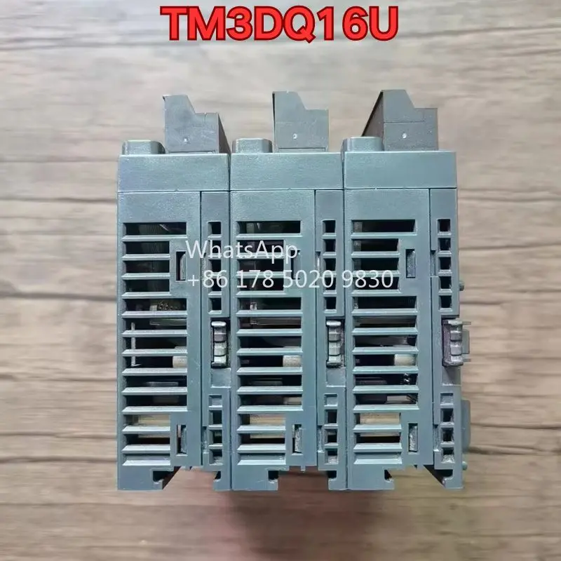 Б/у разобранная машина слегка используемая модуль ПЛК в хорошем состоянии TM3DQ16U