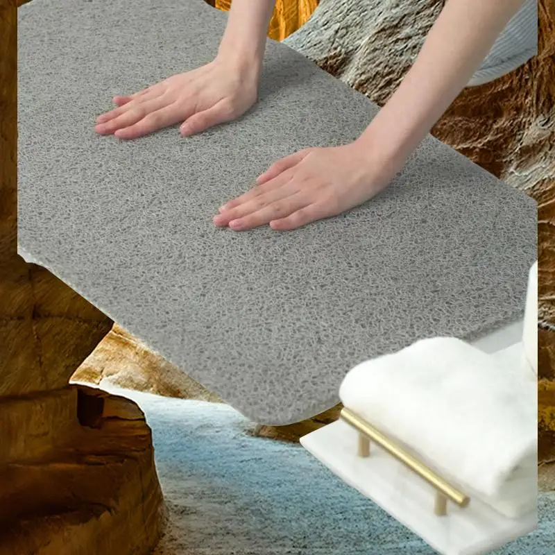 

Ultimate Bathroom Safety Solution: Non-Slip Shower Room and Toilet Waterproof Foot Mat Set