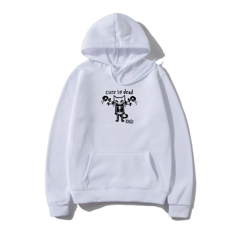 

Hoodi эмо Официальная Лицензированная эмо, гот Fleeceted Hoodys Верхняя одежда XS S M L